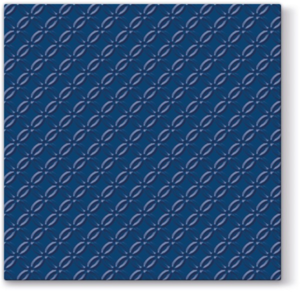 PAW Decor Collection Servietten Lunch 20x Inspiration navy blau 33x33cm