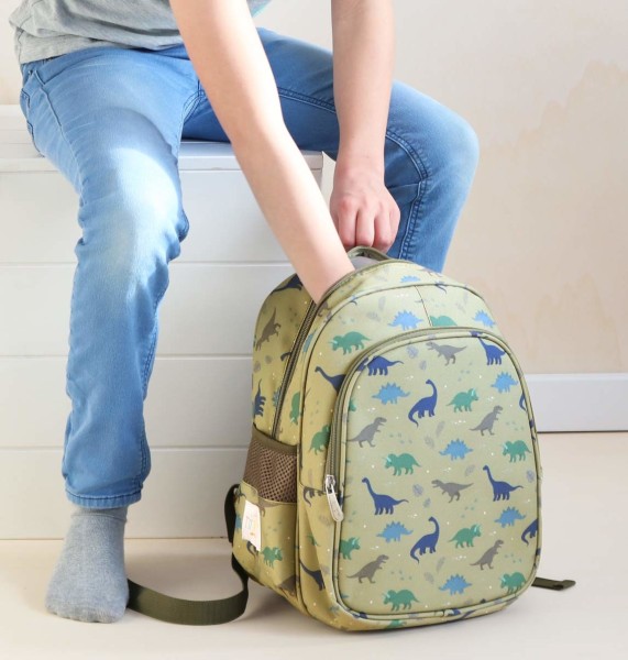 ALLC Rucksack mit Isolierfach Dinosaurs BPDIGR49 grün 27x32x19cm