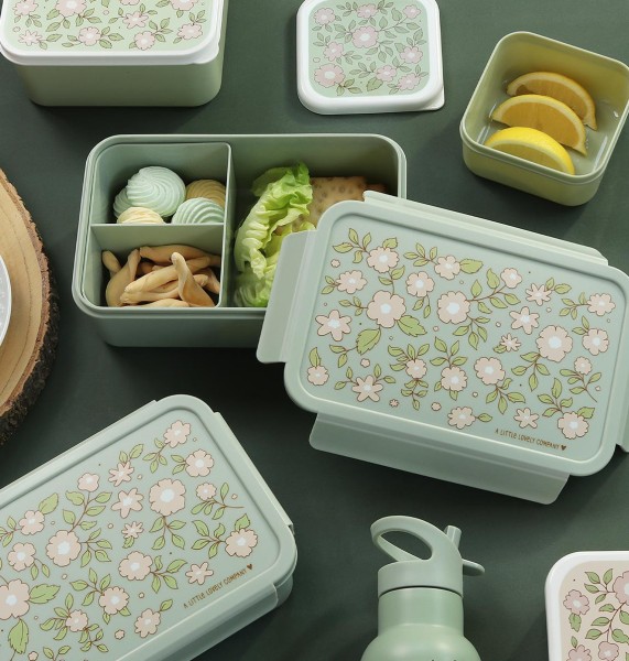 ALLC Bento-Lunchbox 22x7x14.5cm BBBLSA69 Blossoms-sage