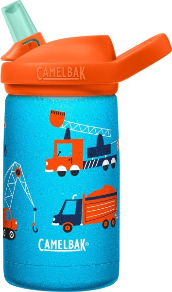 Camelbak eddy+ Kids isolierter Edelstahl 0.35l Construction & Cranes - Limited Edition