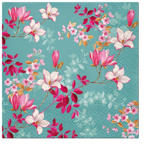 PAW Decor Collection Servietten Lunch 20x Magnolia, 33x33cm