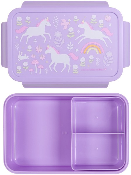 ALLC Bento-Lunchbox 22x7x14.5cm BBUDPU70 Einhorn